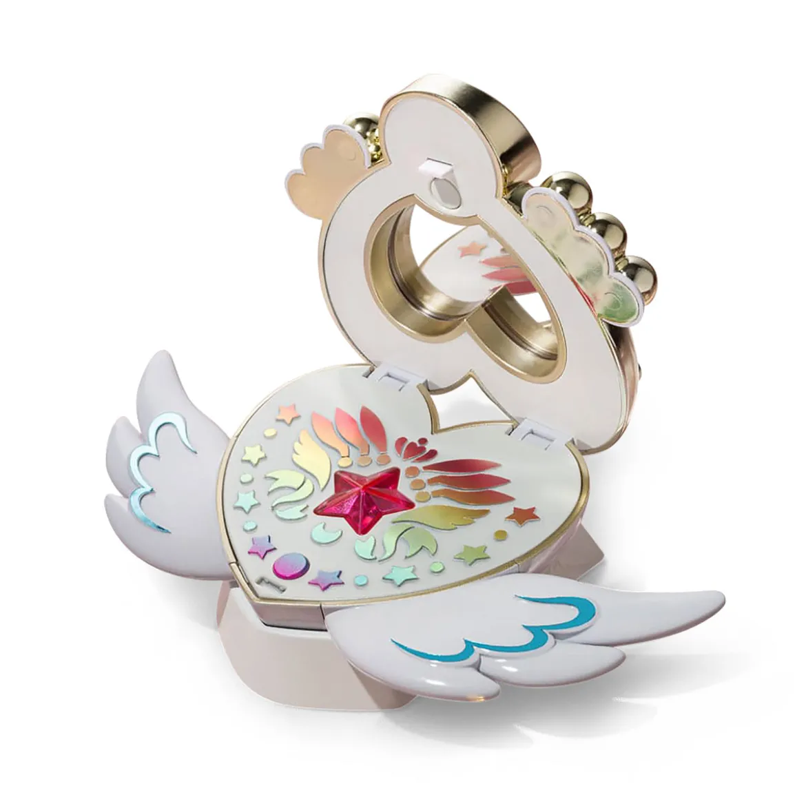 Sailor Moon - Cosmos Eternal Moon Verwandlungsbrosche mit Licht- und Soundeffekten