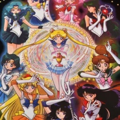 Sailor Moon - Crew T-Shirt schwarz