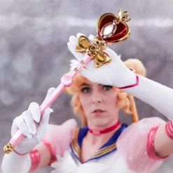 Sailor Moon - Kosmisches Zepter der Mondherzen Replik