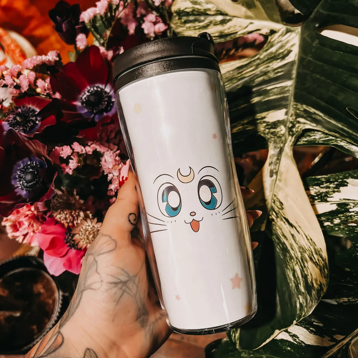 Sailor Moon - Luna & Artemis To Go Becher