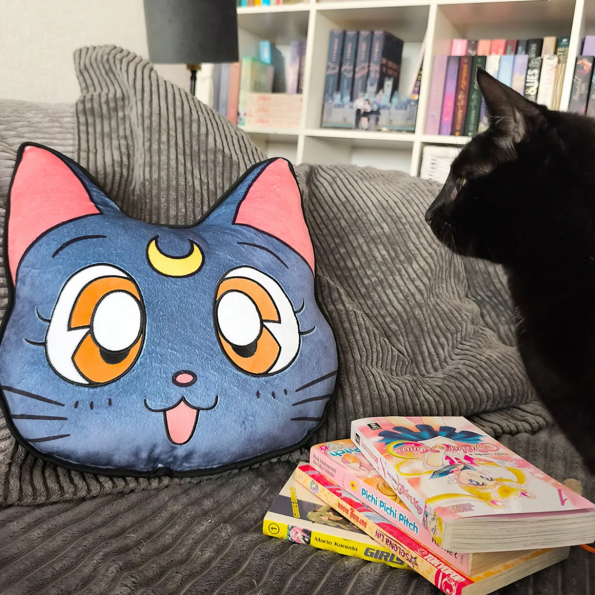 Sailor Moon - Luna Kissen
