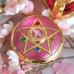 Sailor Moon - Mondkristall Verwandlungsbrosche mit Soundeffekten