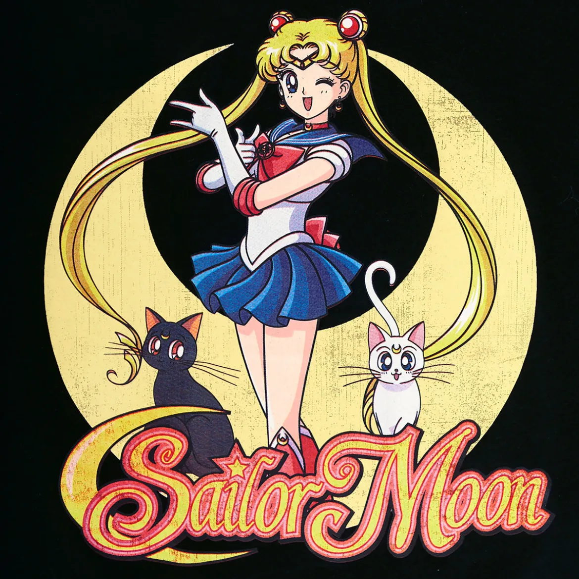 Sailor Moon - Pose T-Shirt Damen schwarz