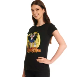 Sailor Moon - Pose T-Shirt Damen schwarz