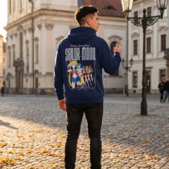 Sailor Moon - Pretty Guardians Hoodie blau