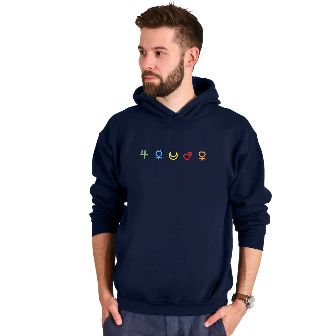 Sailor Moon - Pretty Guardians Hoodie blau