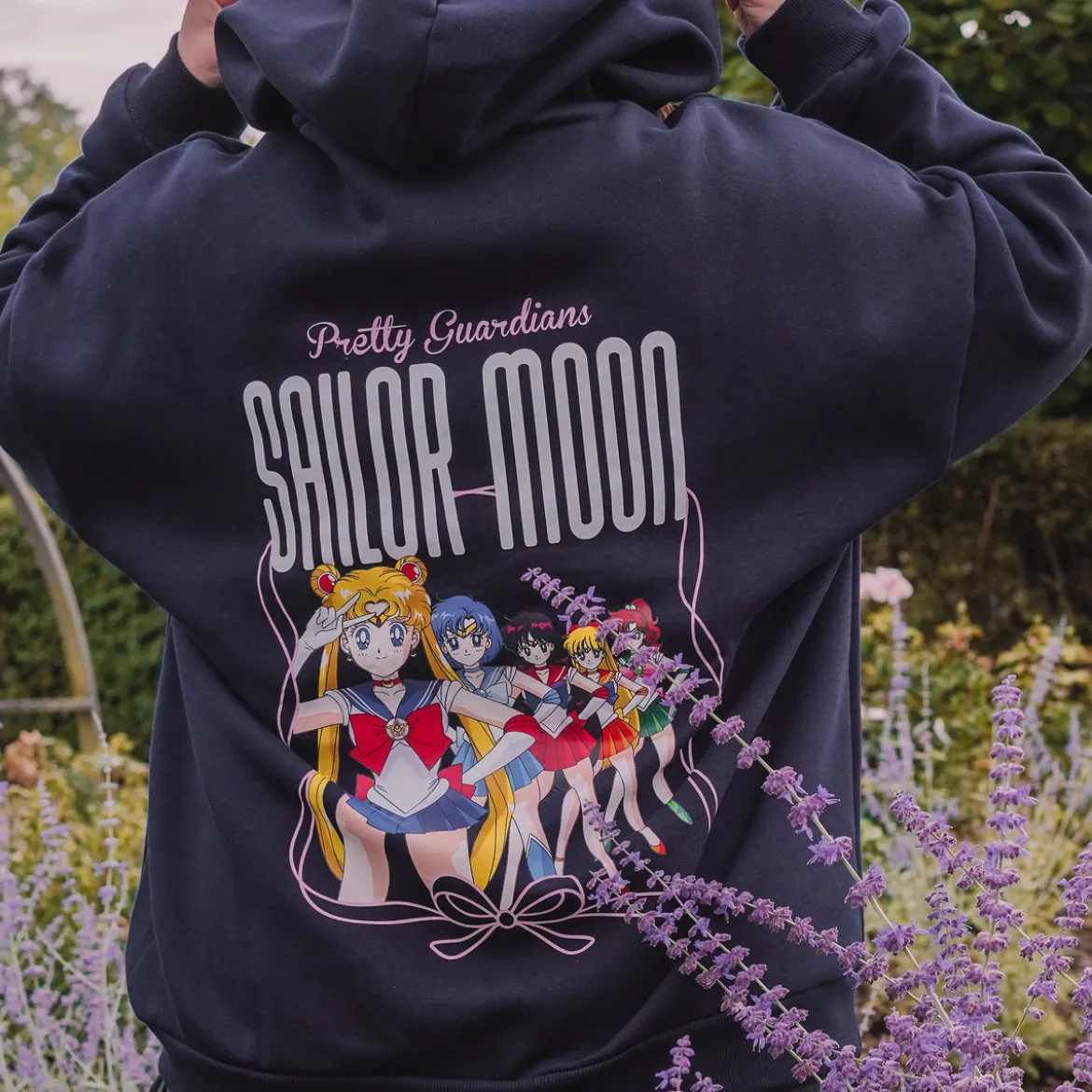 Sailor Moon - Pretty Guardians Hoodie blau