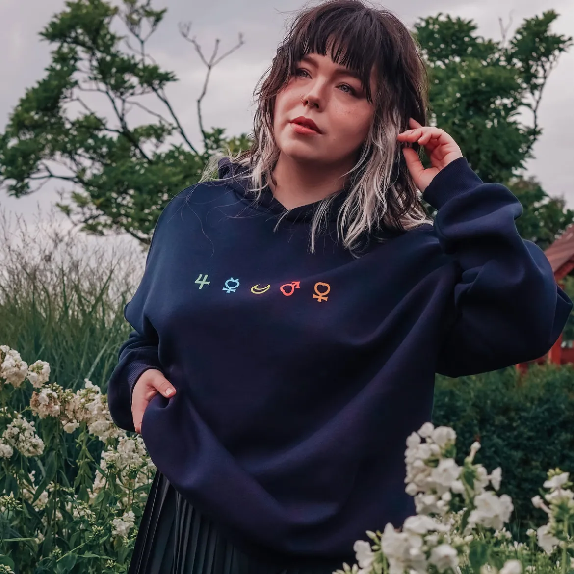 Sailor Moon - Pretty Guardians Hoodie blau