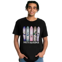 Sailor Moon - Sailor Guardians Outer Senshi T-Shirt schwarz