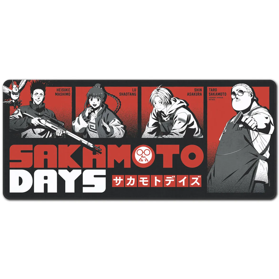 Sakamoto Days - Crew Mousepad