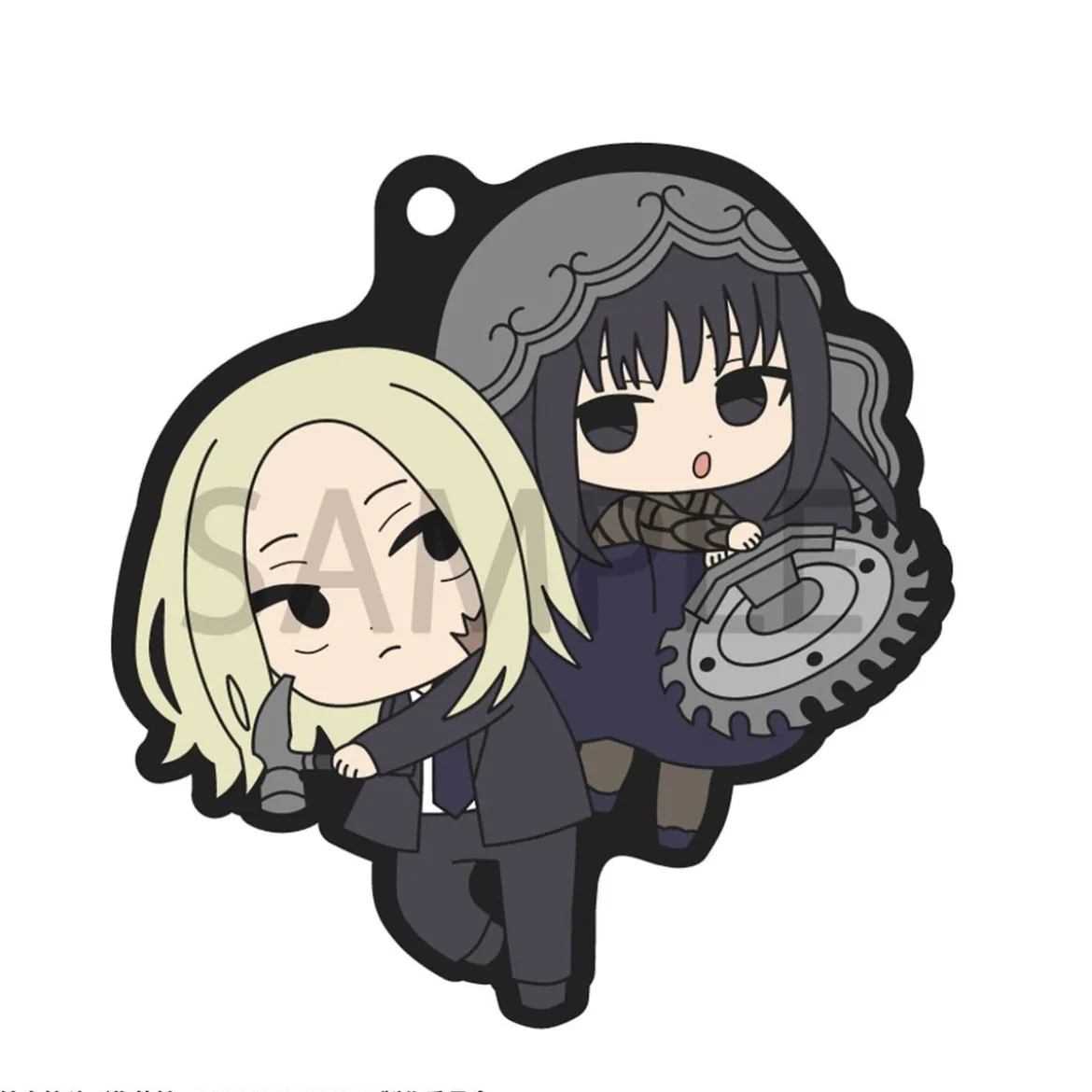 Sakamoto Days Rubber Mascot Buddycolle Gummi-Anhänger 7 cm Sortiment (6)