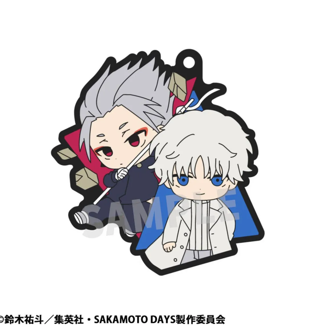Sakamoto Days Rubber Mascot Buddycolle Gummi-Anhänger Vol. 2 7 cm Sortiment (6)