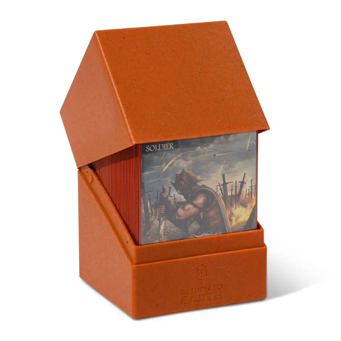 Sammelkartenbox Ultimate Guard orange für 100 Karten