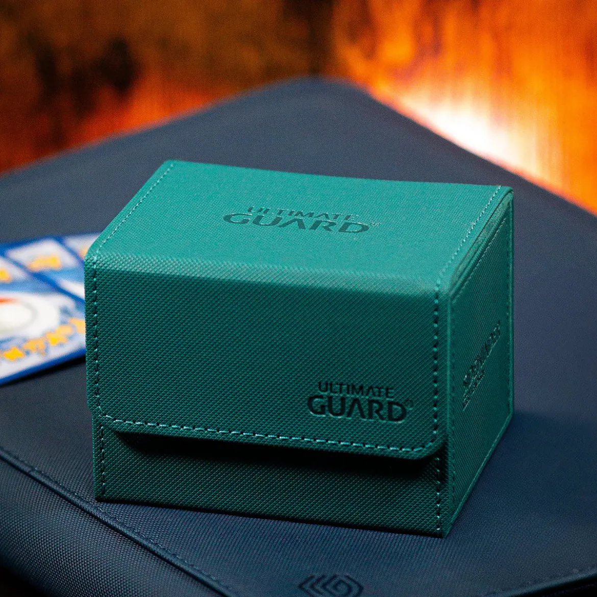 Sammelkartenbox Ultimate Guard 100+ petrol