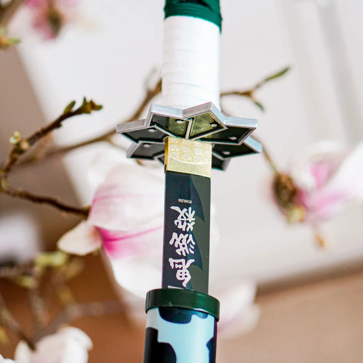 Sanemi Katana Replik mit Saya für Demon Slayer Fans