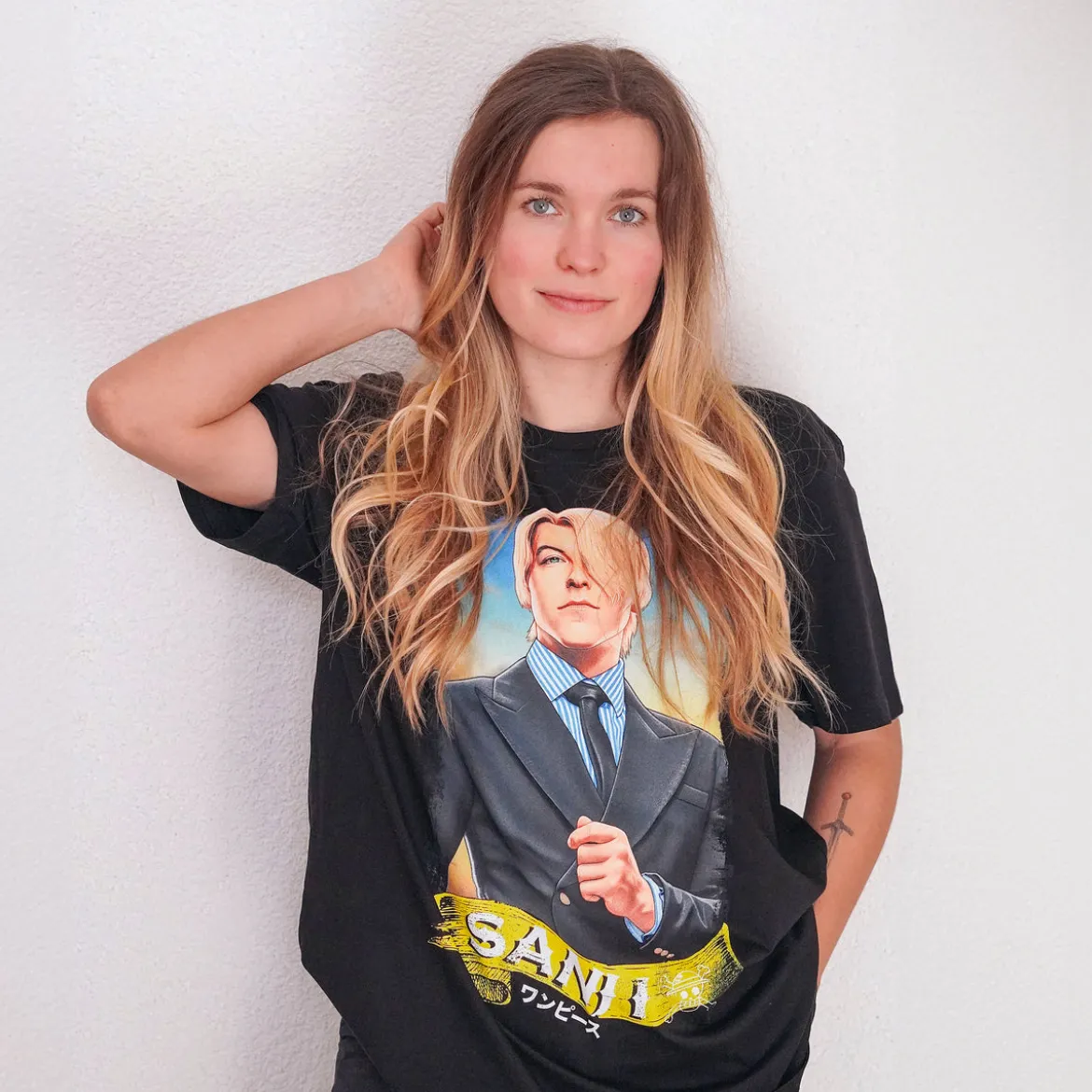 Sanji T-Shirt schwarz - One Piece