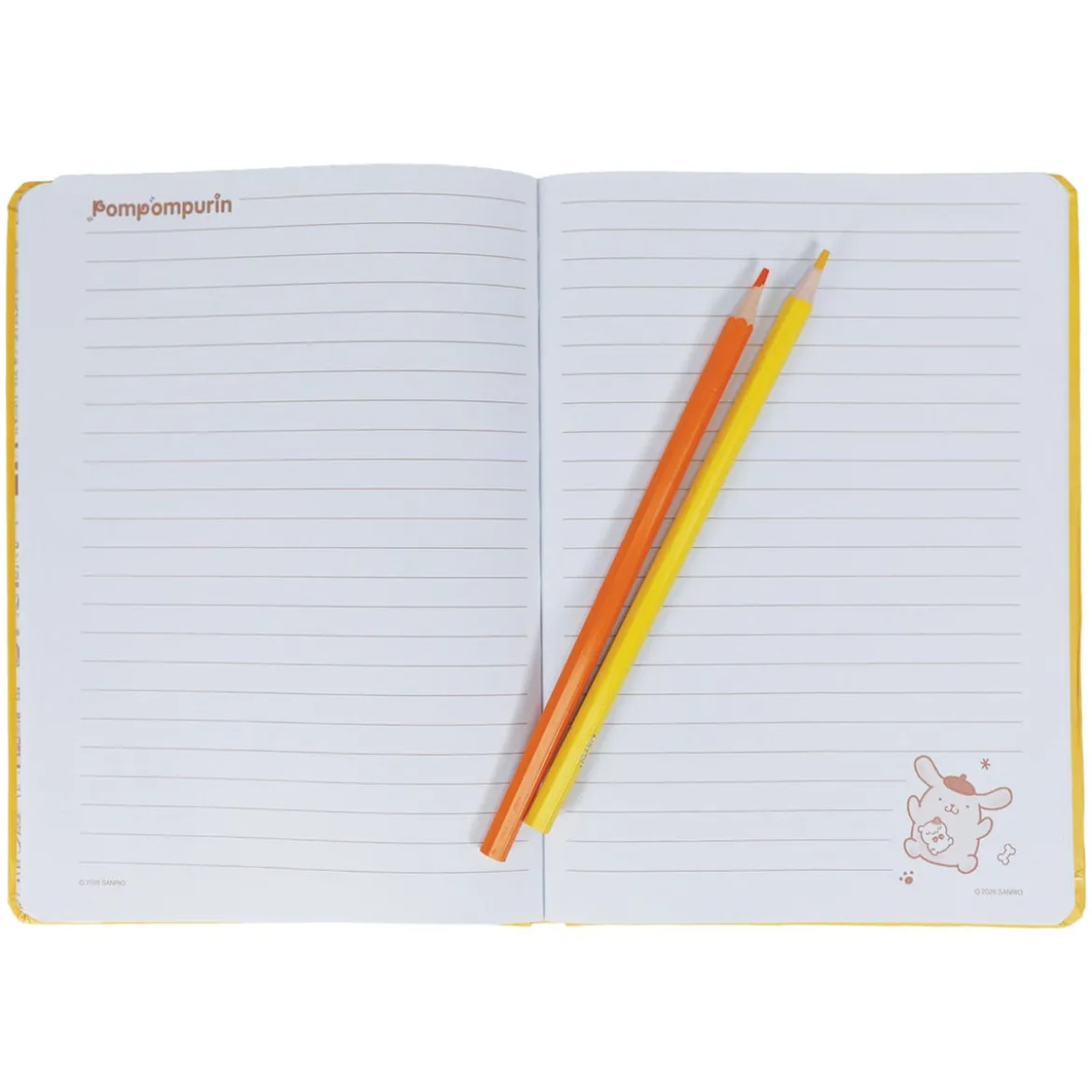 Sanrio A5 Notizbuch Pompompurin