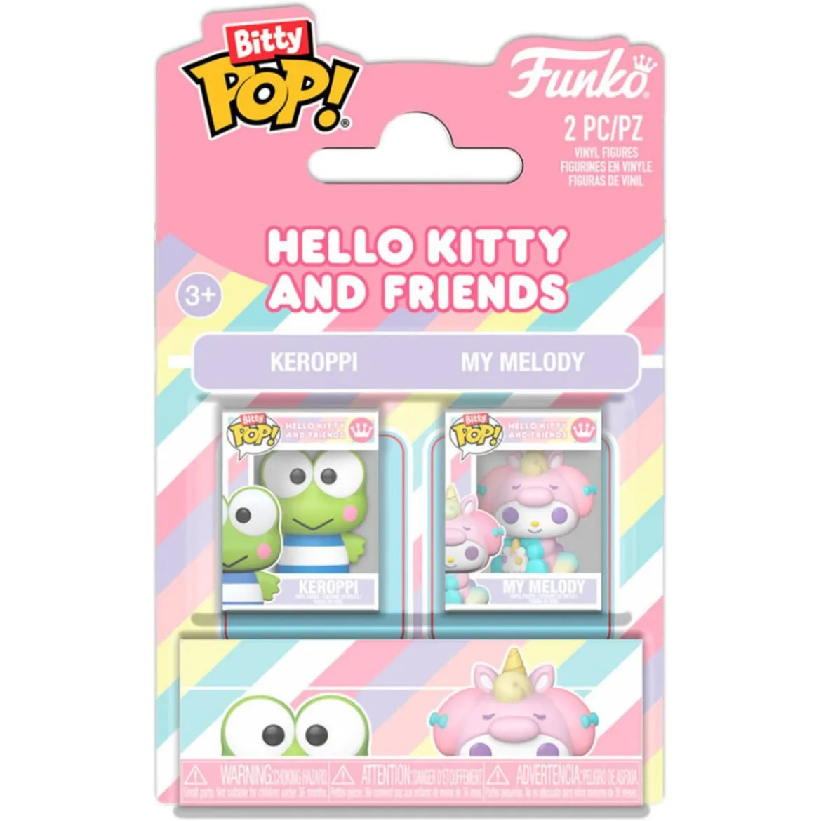 Sanrio Bitty POP! Vinyl Figuren 2er-Pack K & MM 2 cm