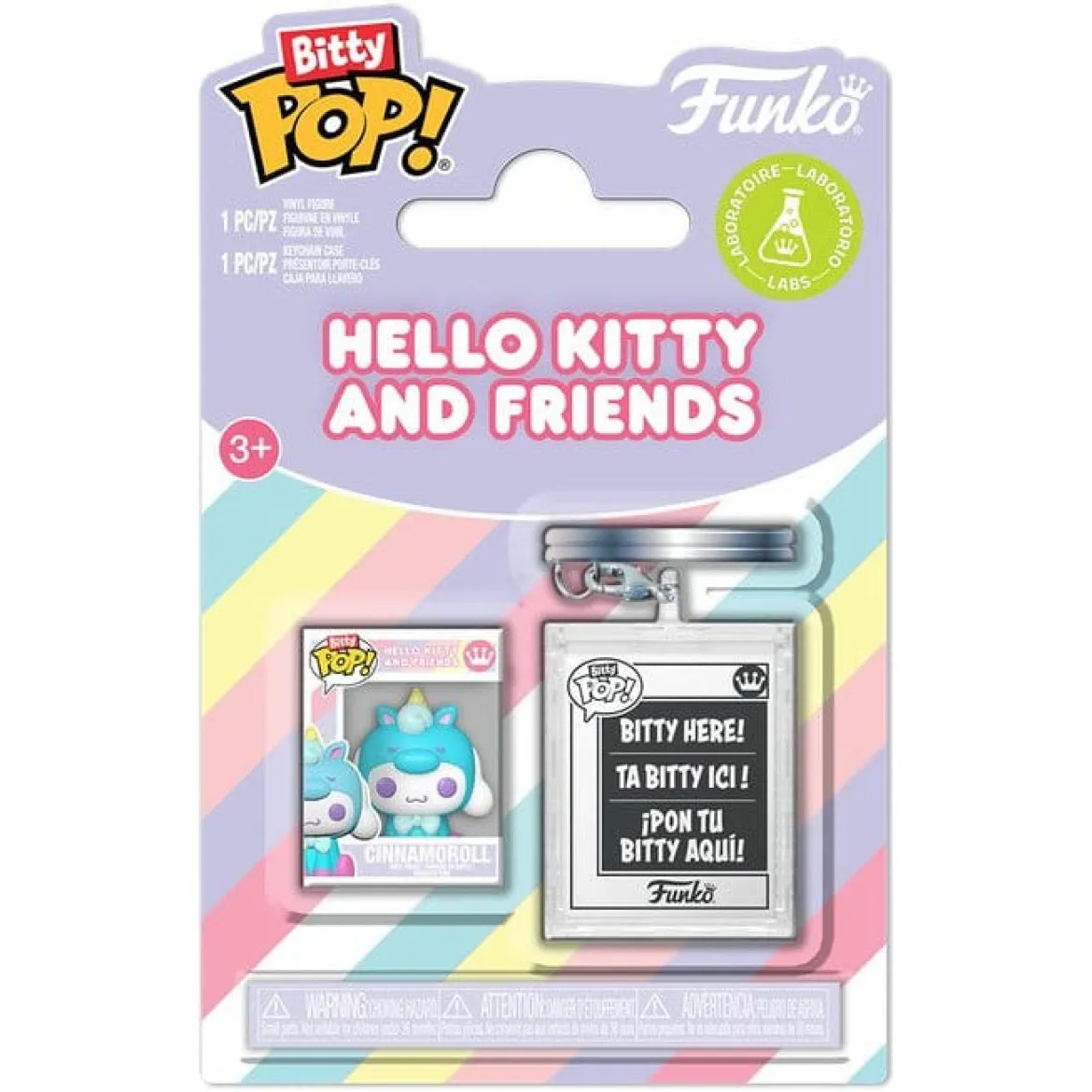 Sanrio - Cinnamoroll Funko Bitty Pop und Acryl Charmanhänger