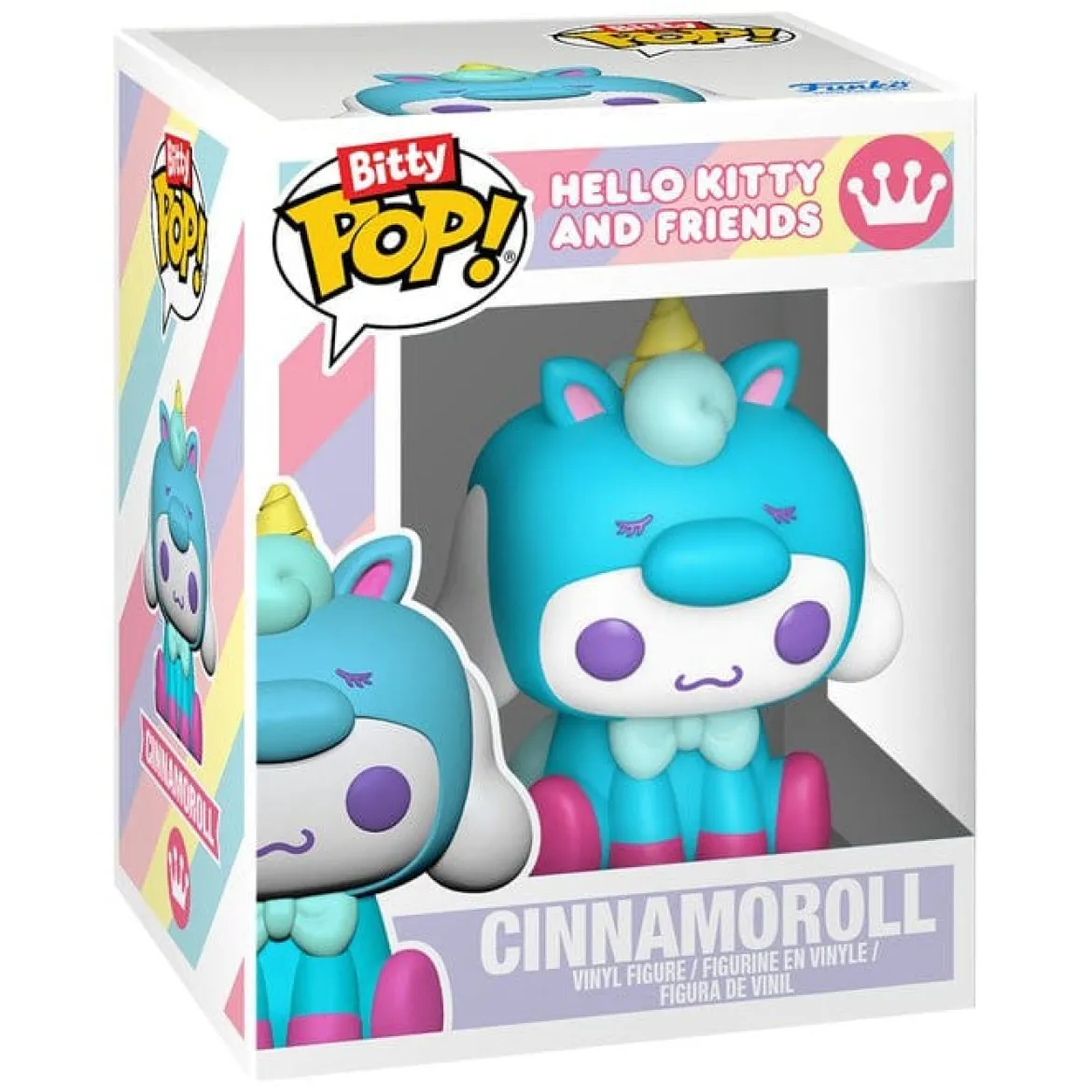 Sanrio - Cinnamoroll Funko Bitty Pop und Acryl Charmanhänger