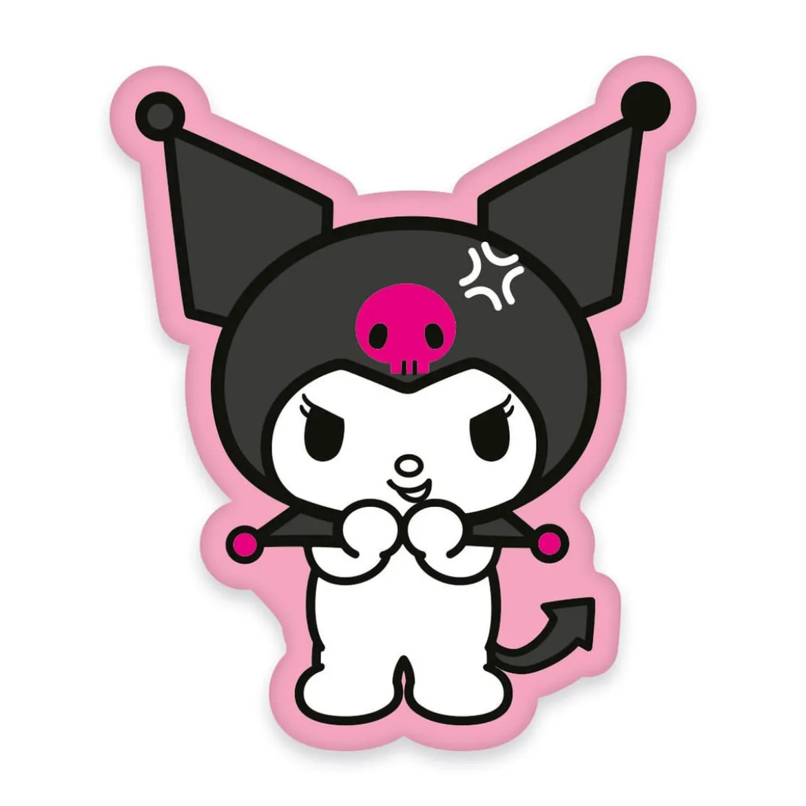 Sanrio Dekokissen Kuromi Smiling 36 cm