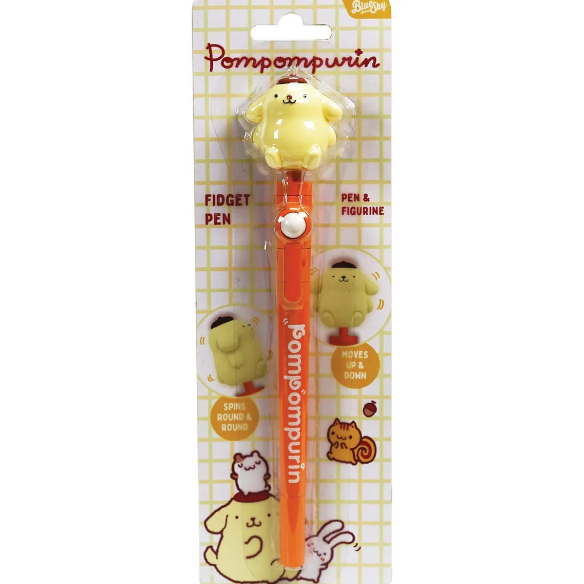 Sanrio Fidget Kugelschreiber Pompompurin Orange
