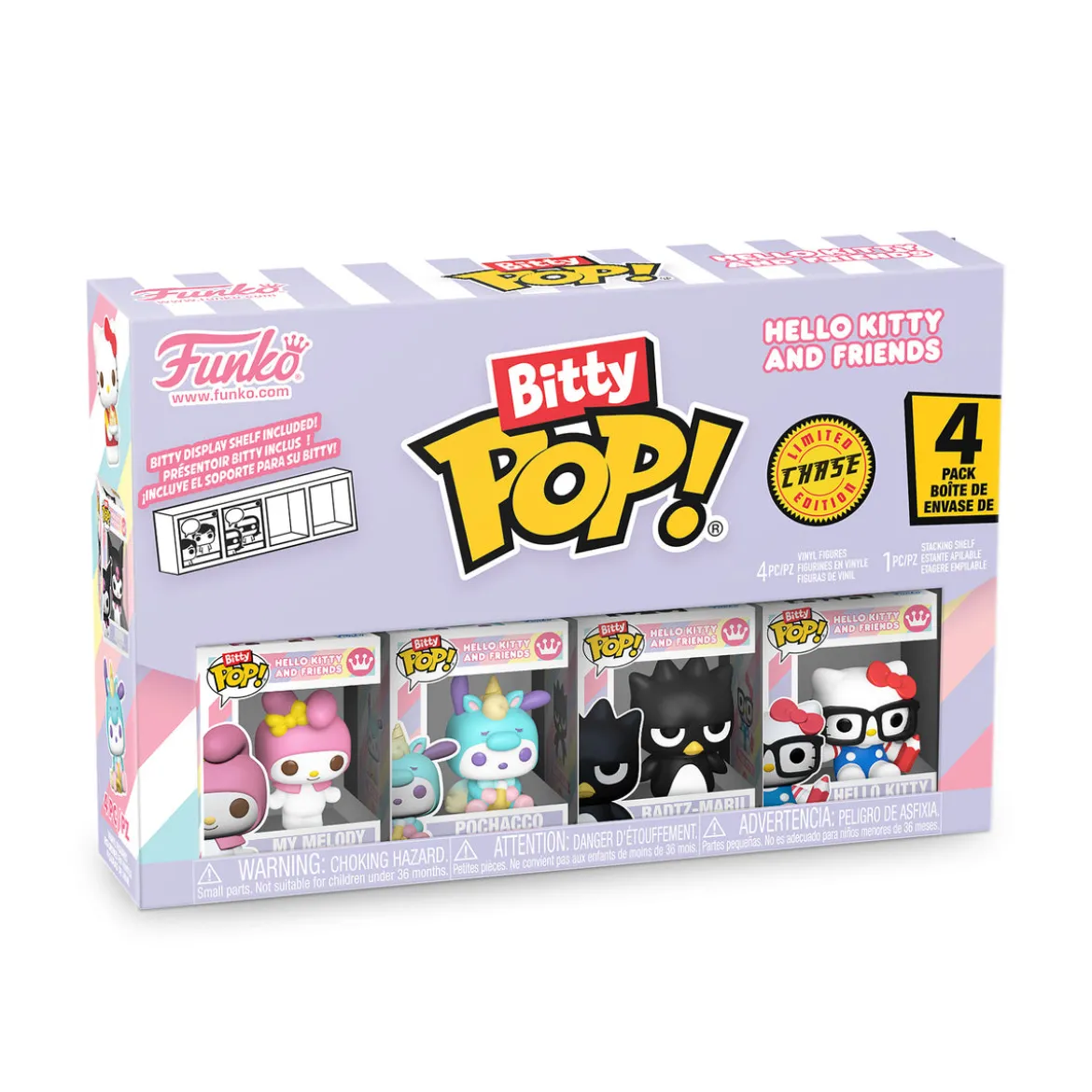 Sanrio - Hello Kitty and Friends Funko Bitty Pop 4er Figuren Set Serie 4