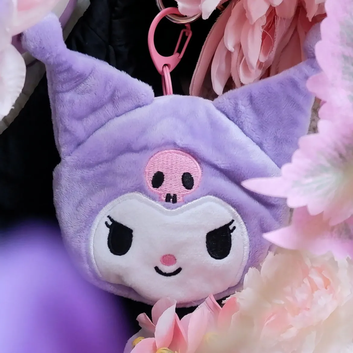 Sanrio - Hello Kitty and Friends Kuromi Plüsch Kleingeldbörse
