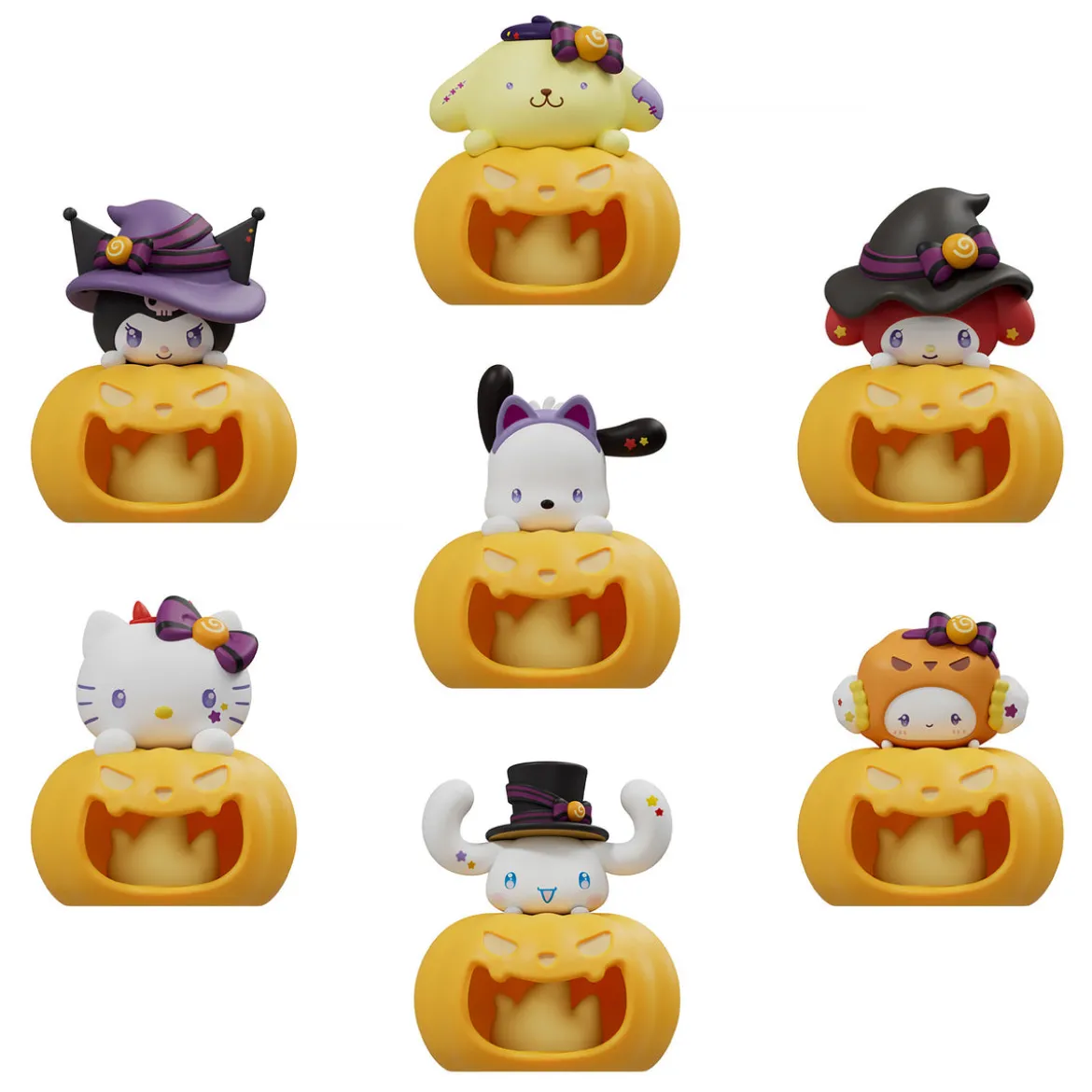 Sanrio - Hello Kitty and Friends Family Trickster Night Light Ornaments Mystery Figur