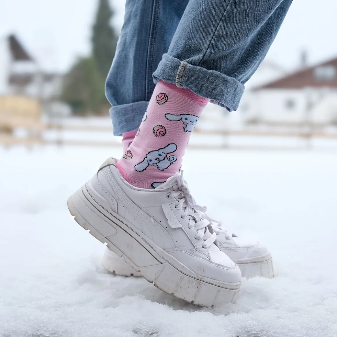 Sanrio - Hello Kitty and Friends Socken 3er Set in Geschenkbox