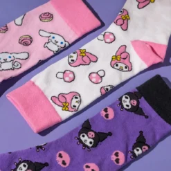 Sanrio - Hello Kitty and Friends Socken 3er Set in Geschenkbox