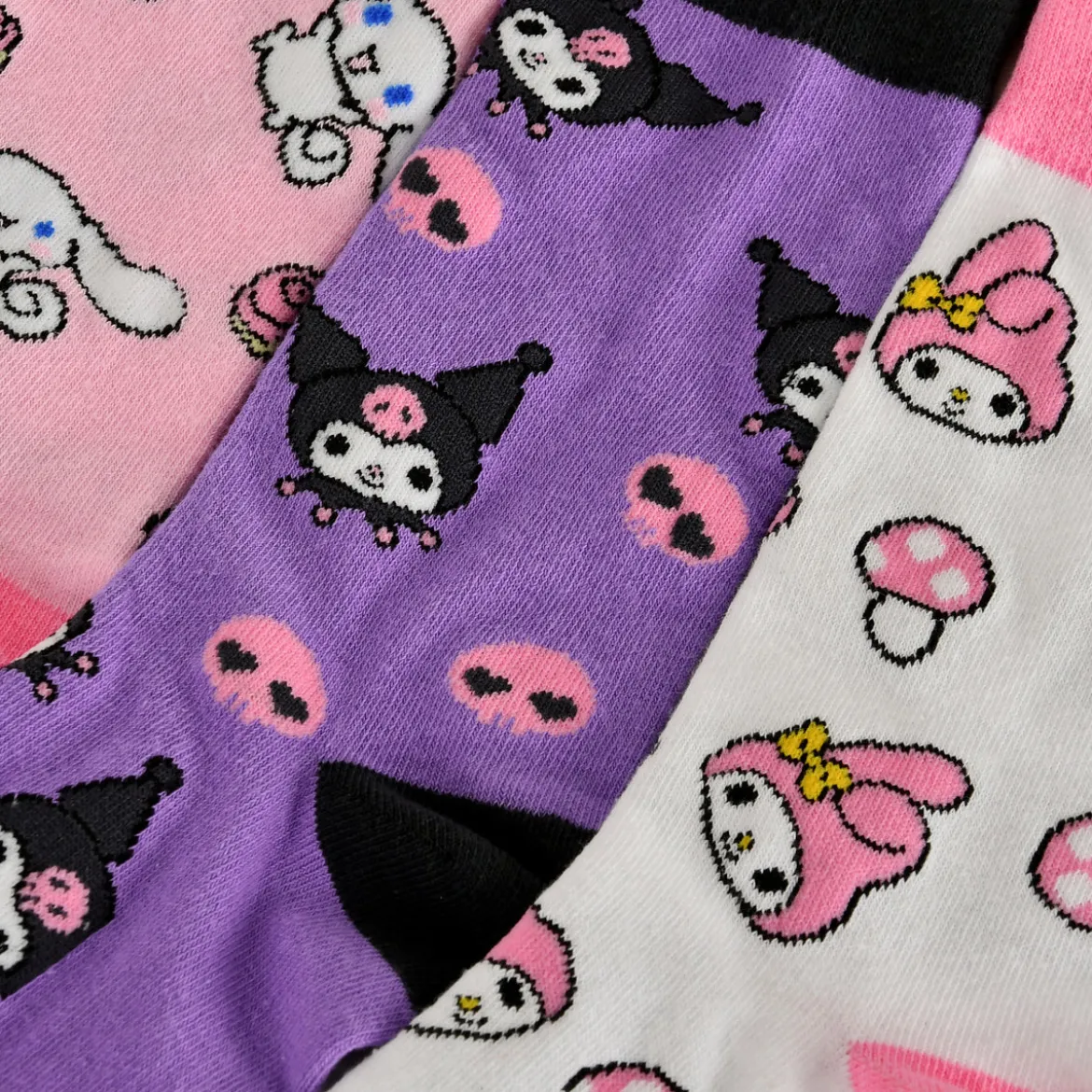 Sanrio - Hello Kitty and Friends Socken 3er Set in Geschenkbox