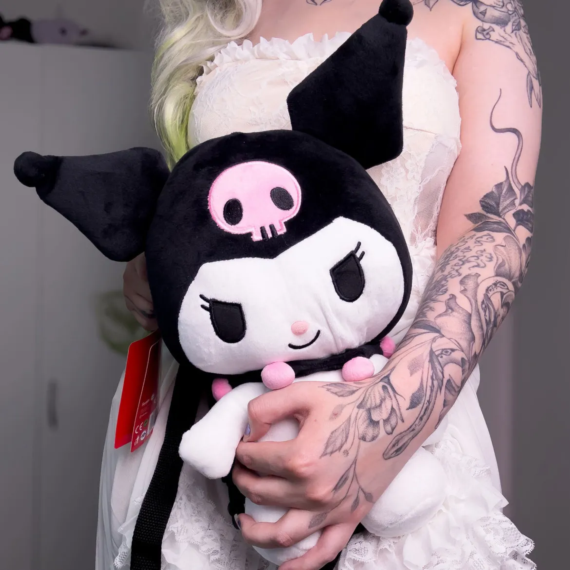 Sanrio - Kuromi Hello Kitty and Friends Plüsch Mini Rucksack