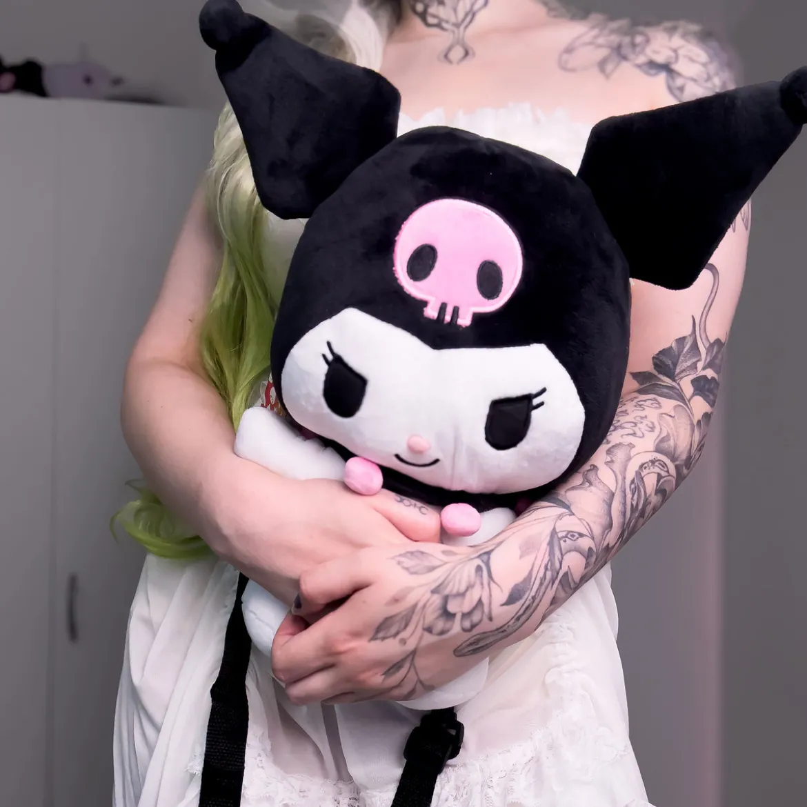 Sanrio - Kuromi Hello Kitty and Friends Plüsch Mini Rucksack