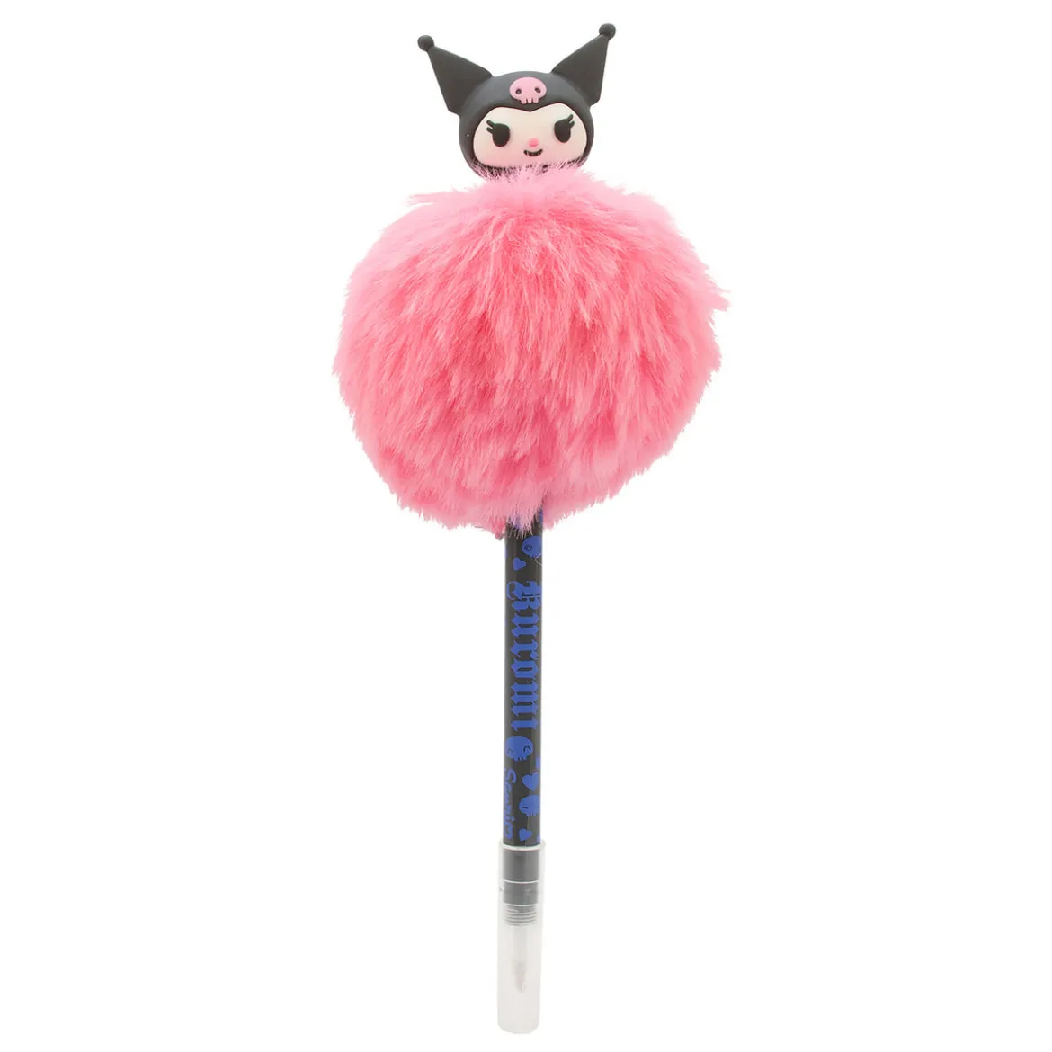 Sanrio - Kuromi Kugelschreiber mit Pom Pom