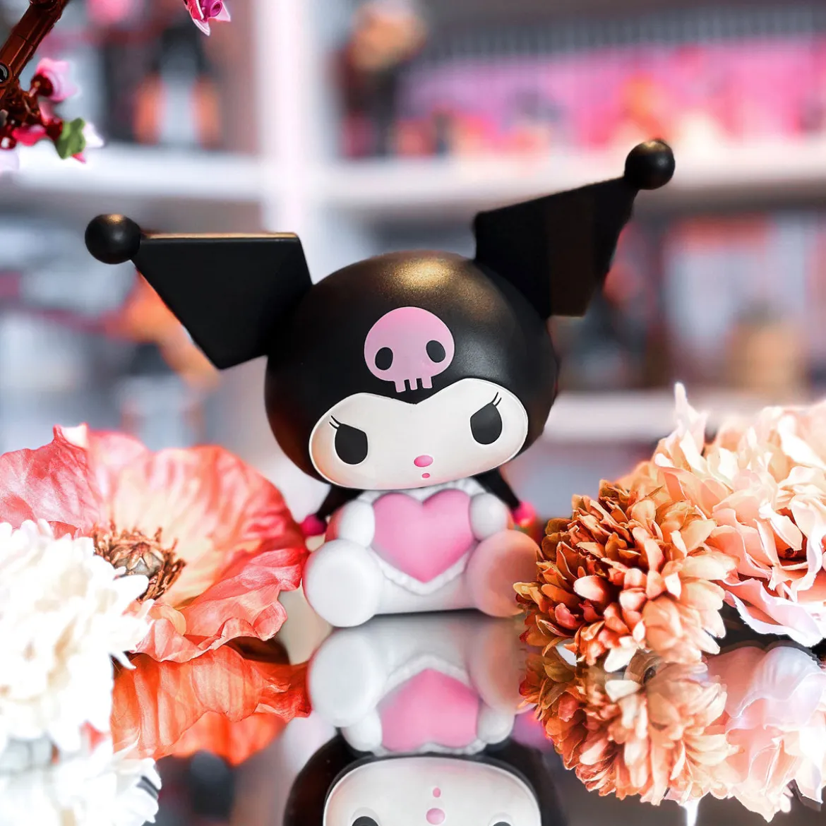 Sanrio - Kuromi Sofvimates Figur