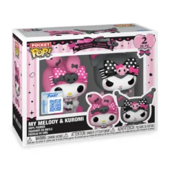 Sanrio - Kuromi und My Melody Funko Pocket Pop 2er Figuren Set