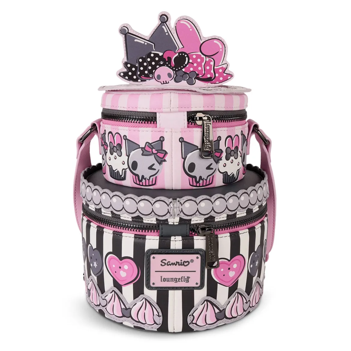 Sanrio - My Melody und Kuromi Crossbody Tasche