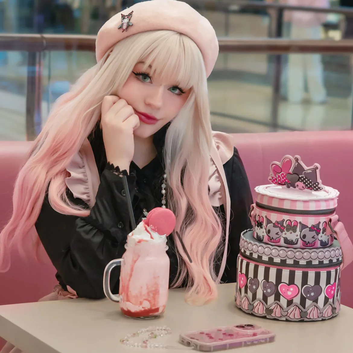 Sanrio - My Melody und Kuromi Crossbody Tasche