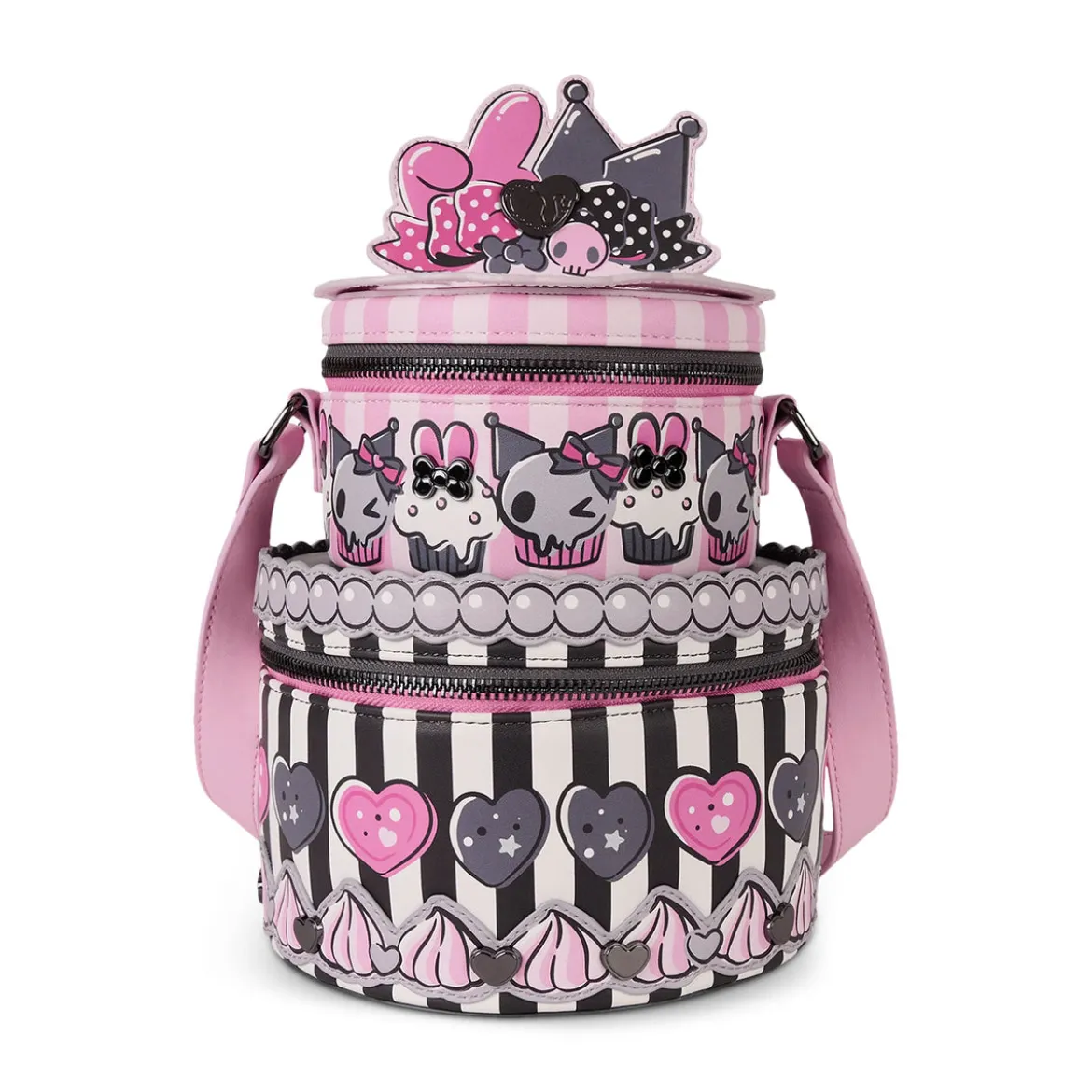 Sanrio - My Melody und Kuromi Crossbody Tasche