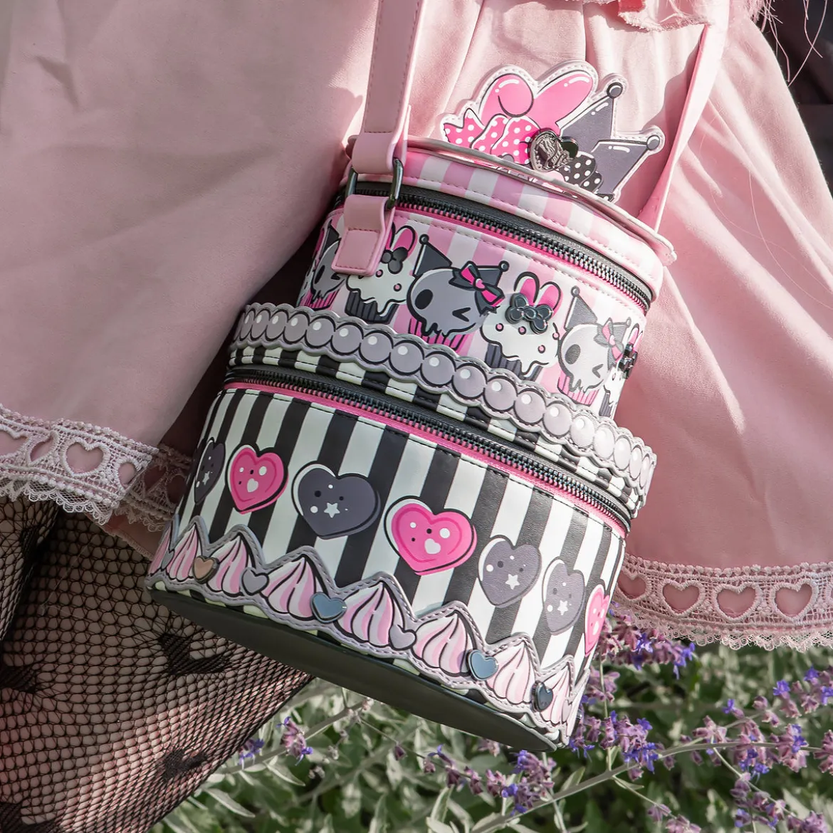 Sanrio - My Melody und Kuromi Crossbody Tasche