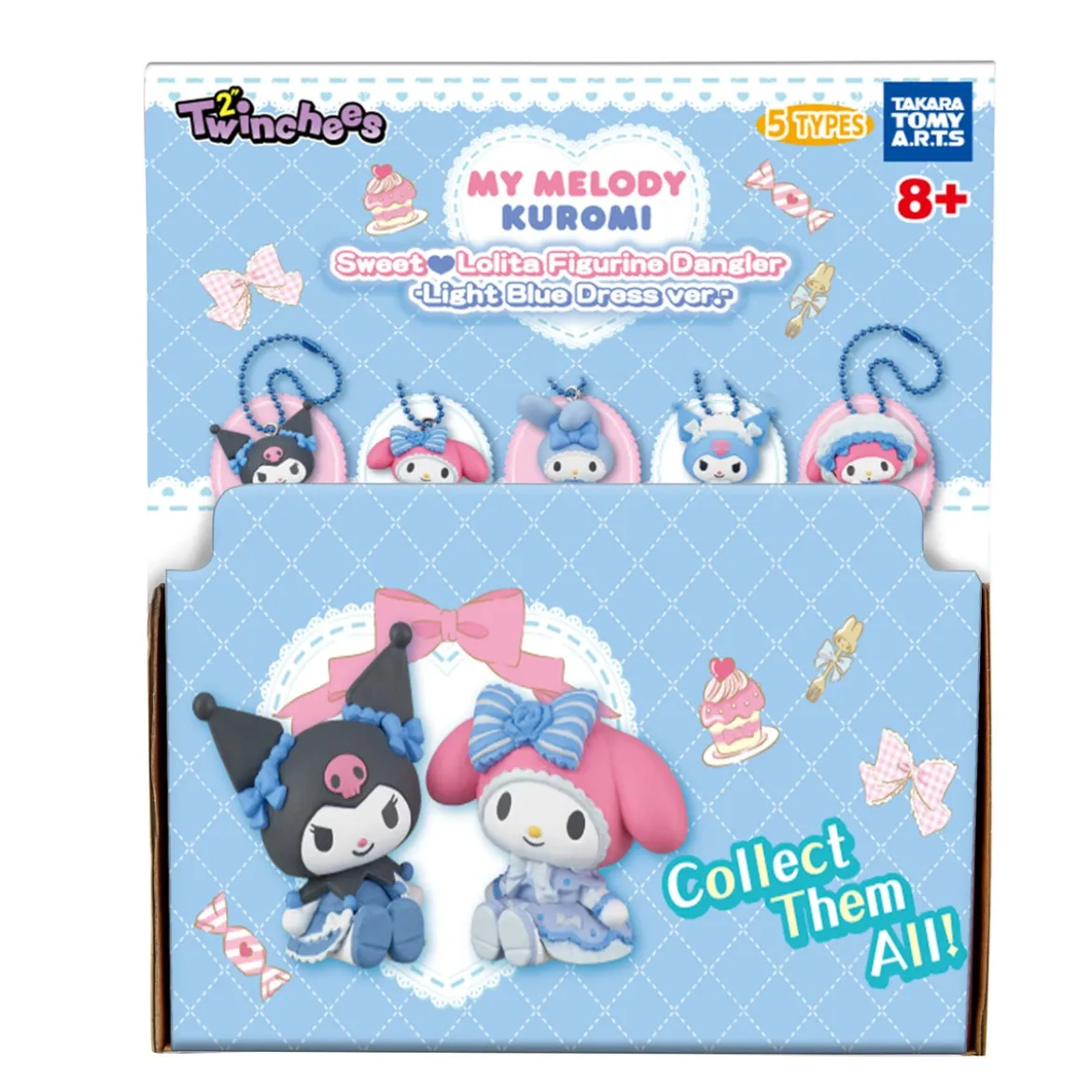 Sanrio - My Melody und Kuromi Sweet Lolita Mystery Twinchees Anhänger