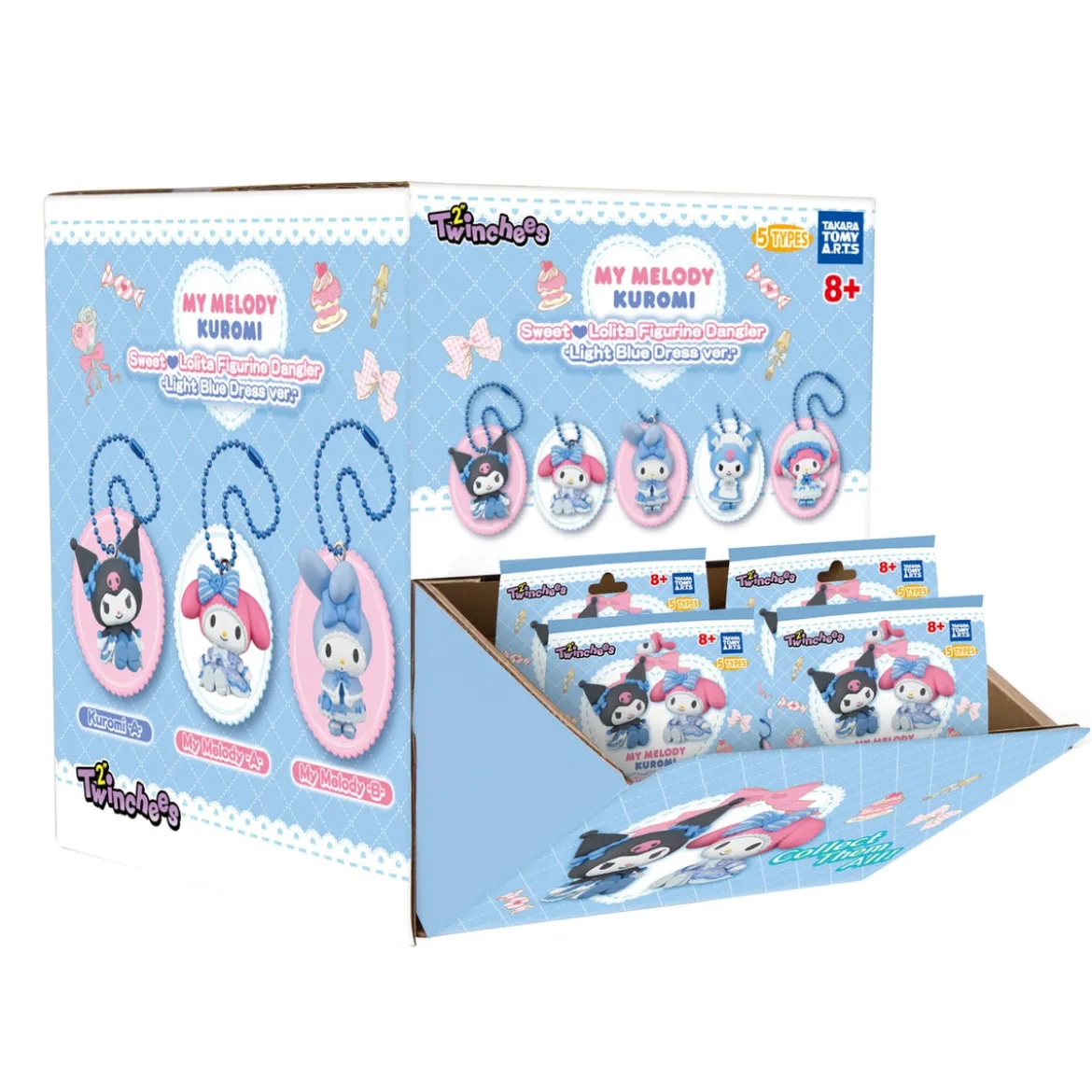 Sanrio - My Melody und Kuromi Sweet Lolita Mystery Twinchees Anhänger