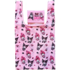 Sanrio Pink Black Party Series Tragetasche Kuromi & My