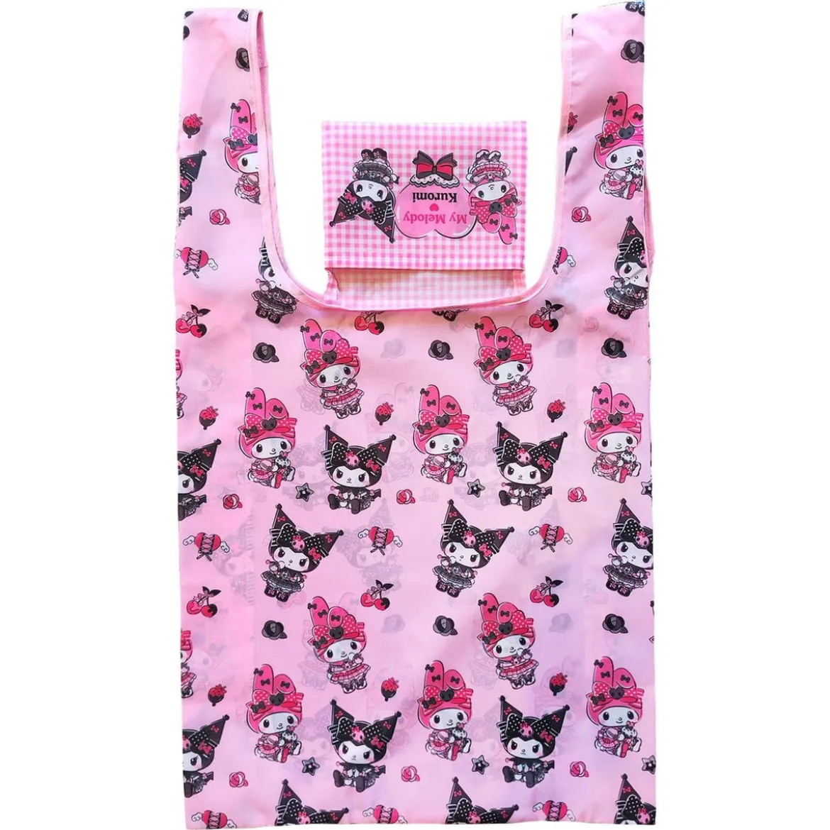 Sanrio Pink Black Party Series Tragetasche Kuromi & My