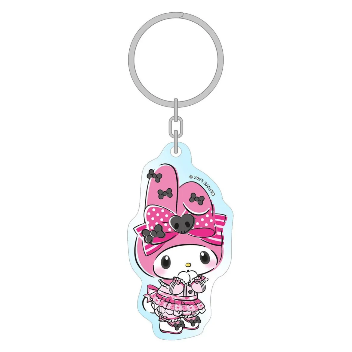 Sanrio Pink Black Party Series Acryl Schlüsselanhänger My Melody 7 cm