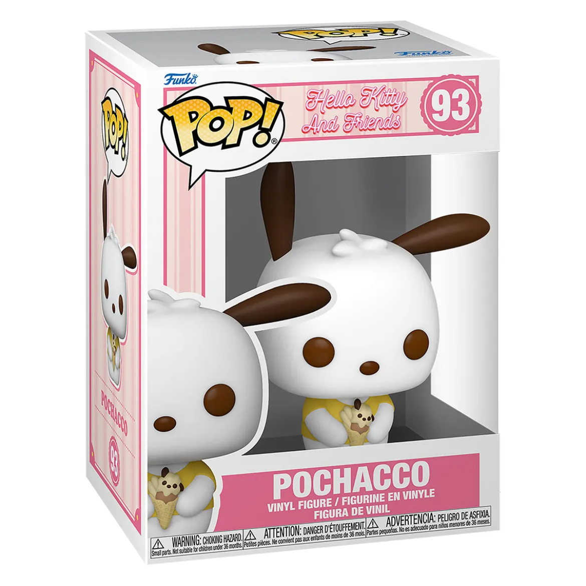 Sanrio - Pochacco mit Eiscreme Hello Kitty and Friends Funko Pop Figur