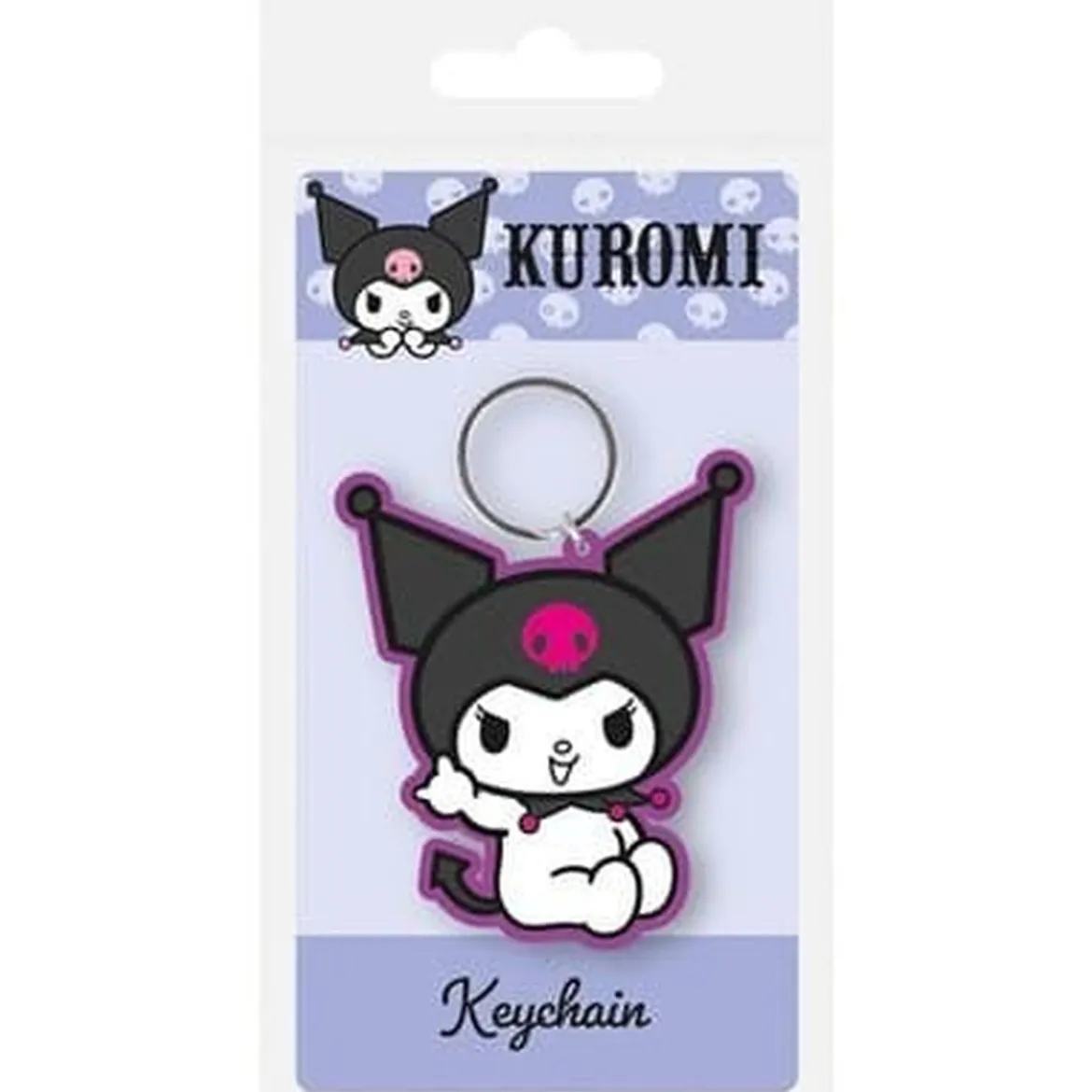 Sanrio PVC Schlüsselanhänger Kuromi Rocking