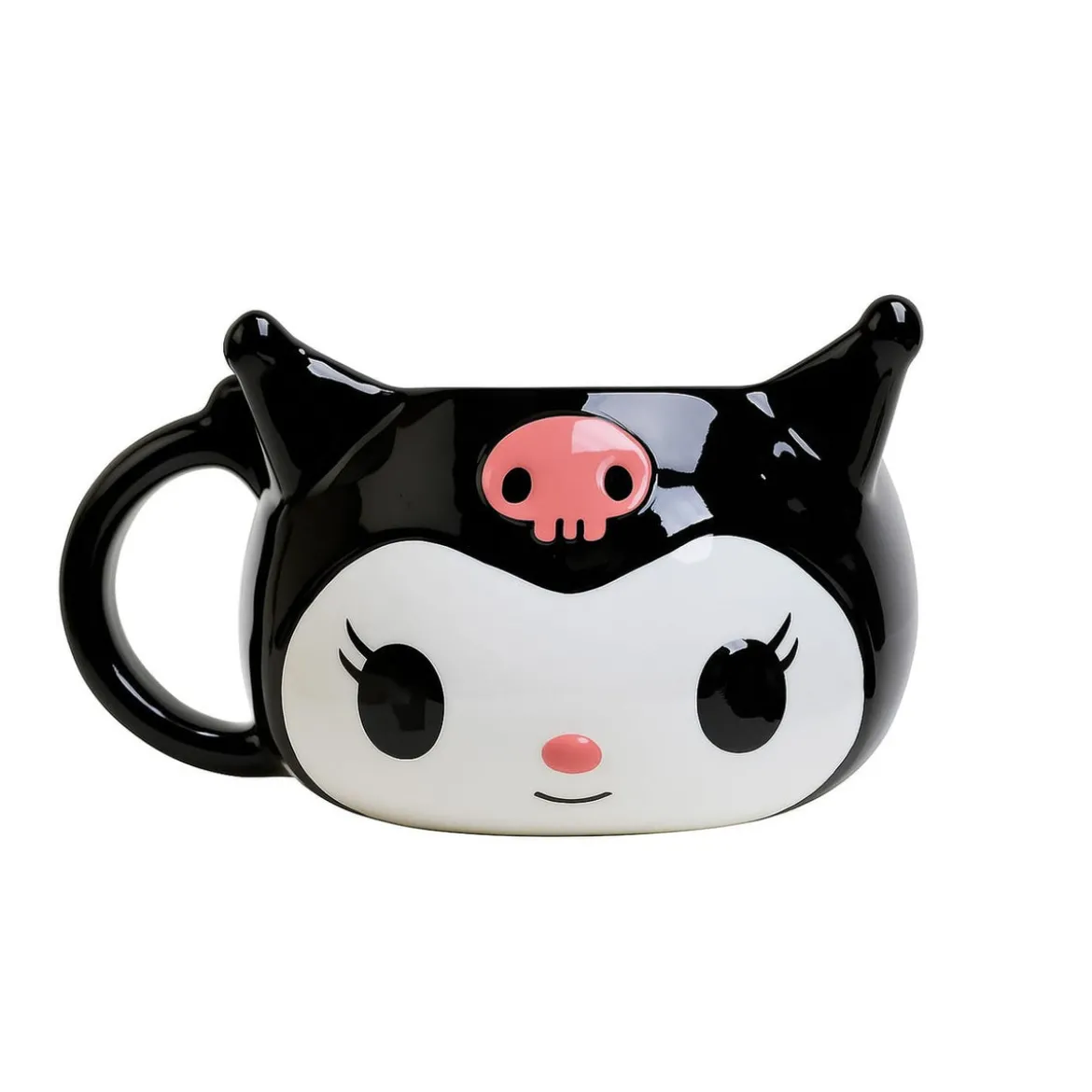 Sanrio Set 3D Tasse und Socken Kuromi