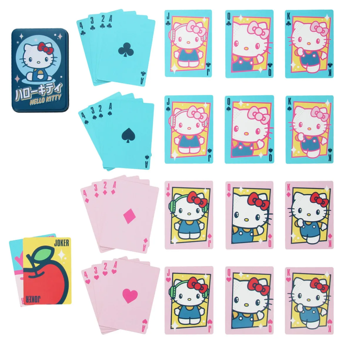 Sanrio Spielkarten Hello Kitty
